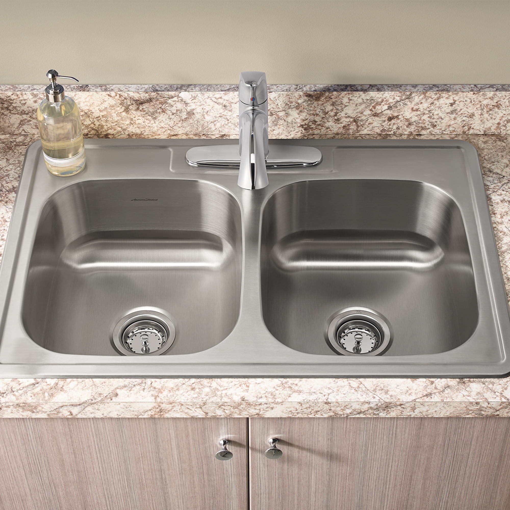 Stainless Steel Kitchen Sinks Top Mount Double Bowl Things In The Kitchen
